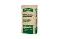 Штукатурка цементная Основит Техно РС21М 25кг машинное и ручное нанесение, шт Штукатурка цементная Основит Техно РС21М 25кг машинное и ручное нанесение, шт